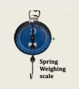  Spring 
Weighing 
scale